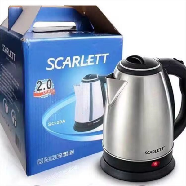 Jarra Eléctrica Scarlett 2l Acero Inoxid - Imagen 2