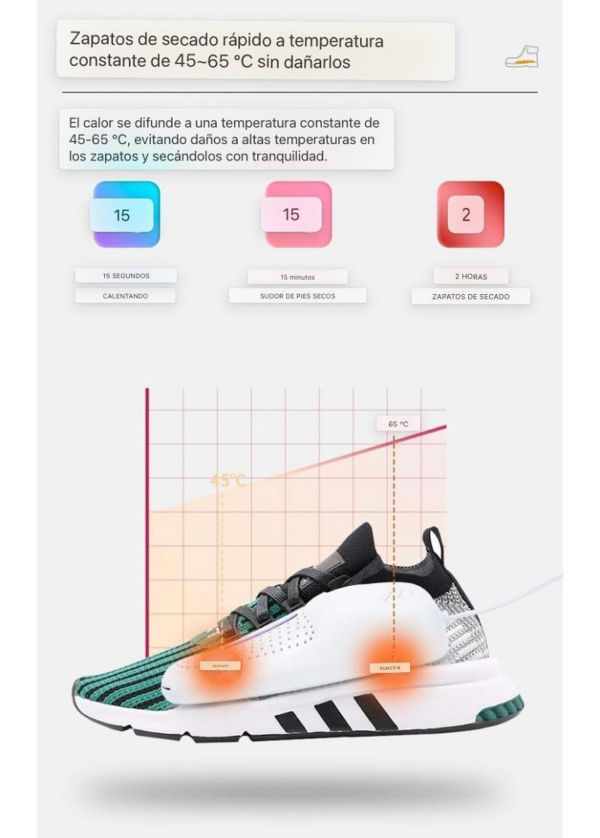 Secador Electrico Para Zapatos - Imagen 3