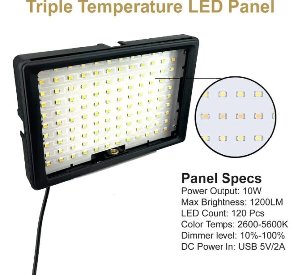 Luces con tripode set por 2 - Imagen 3
